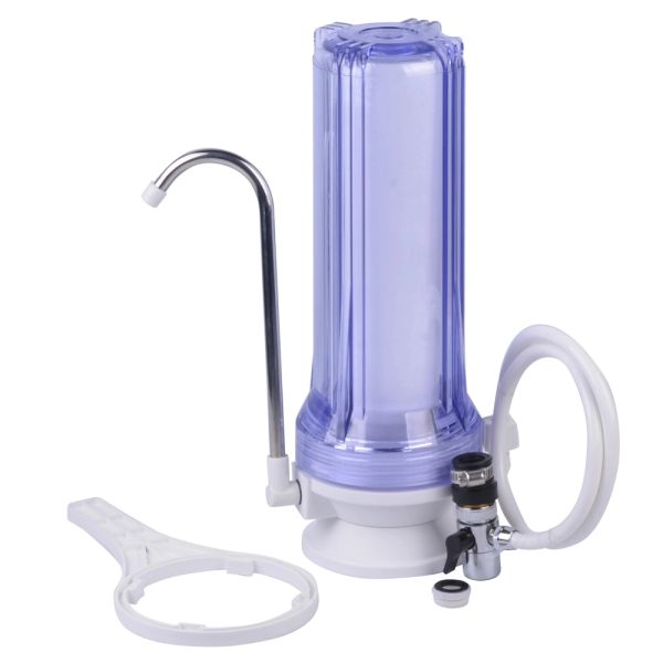 10 Inch Transparent ISO90001 Plastic Water Filter Housing