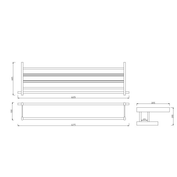 Почищенное щеткой полотенце Bathroom Nicke SN003-04 включает в набор отложенных изменений с двойными Адвокатурами полотенца SUS304