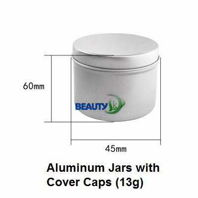 80ml Cosmetic Packaging  Skin Care Body Face Cream Empty Aluminum Container Jars
