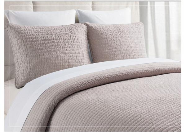 Causal Style Handmade Cotton Quilts , 100% Washed 3pcs King Size Handmade Quilts