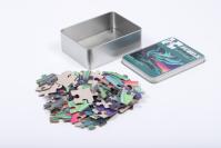 Cartão Educacional 100 Peças Puzzles Jigsaw Custom