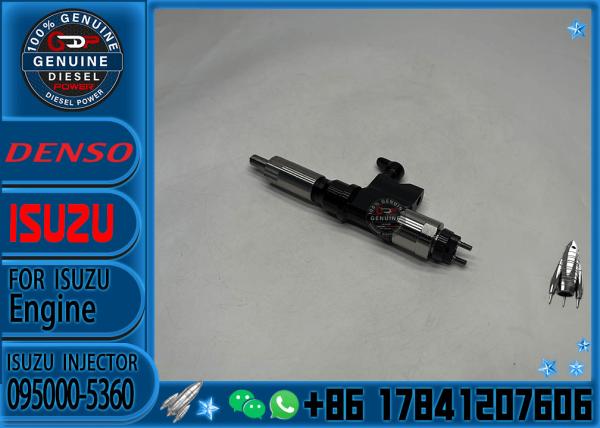 Inyector de combustible de ferrocarril común 095000-5360 095000-5361 8-97602803-0 8-97602803-1 para Isuzu 7.8L 6HK1 para denso