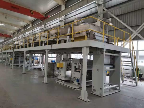 RAL7035 maquinaria do revestimento de Web da folha de alumínio 1400mm, rolo para rolar a máquina de revestimento