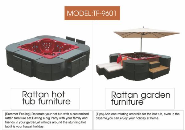 outdoor furniture Spa or jacuzzi furniture-9601