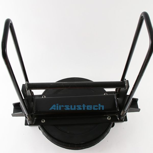 GUOMAT Convoluted Rubber Air Spring Suspension With Bracket For Semi-Trailer