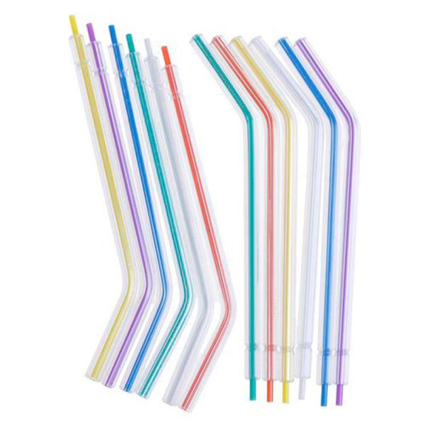 Colorful Dental Disposable Spray Nozzles Tips Disposable 3 Way Air Water Syringe Tips