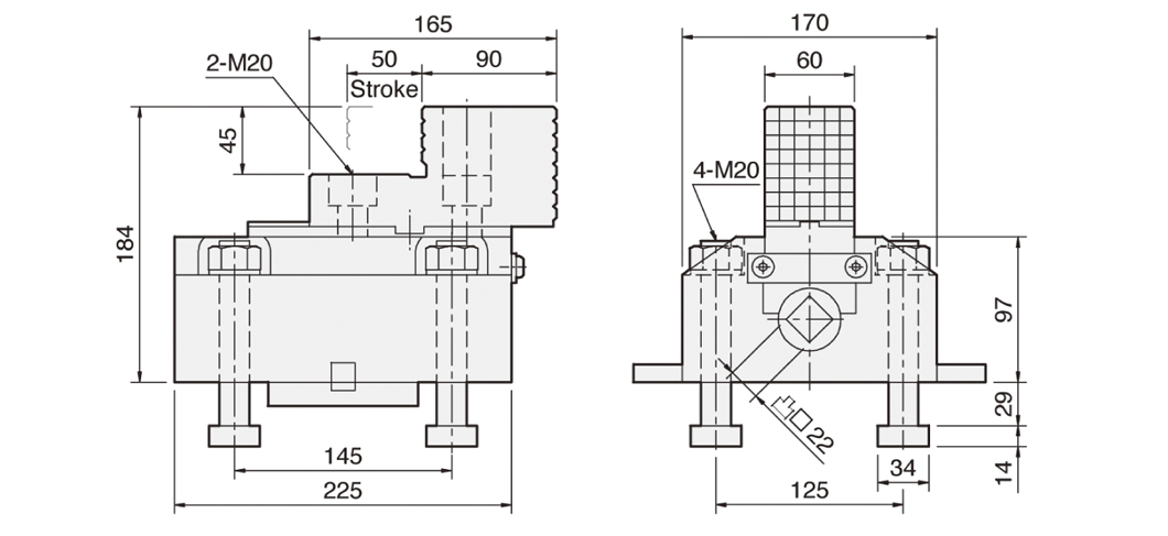 Maxila aborrecida do moinho do HB
