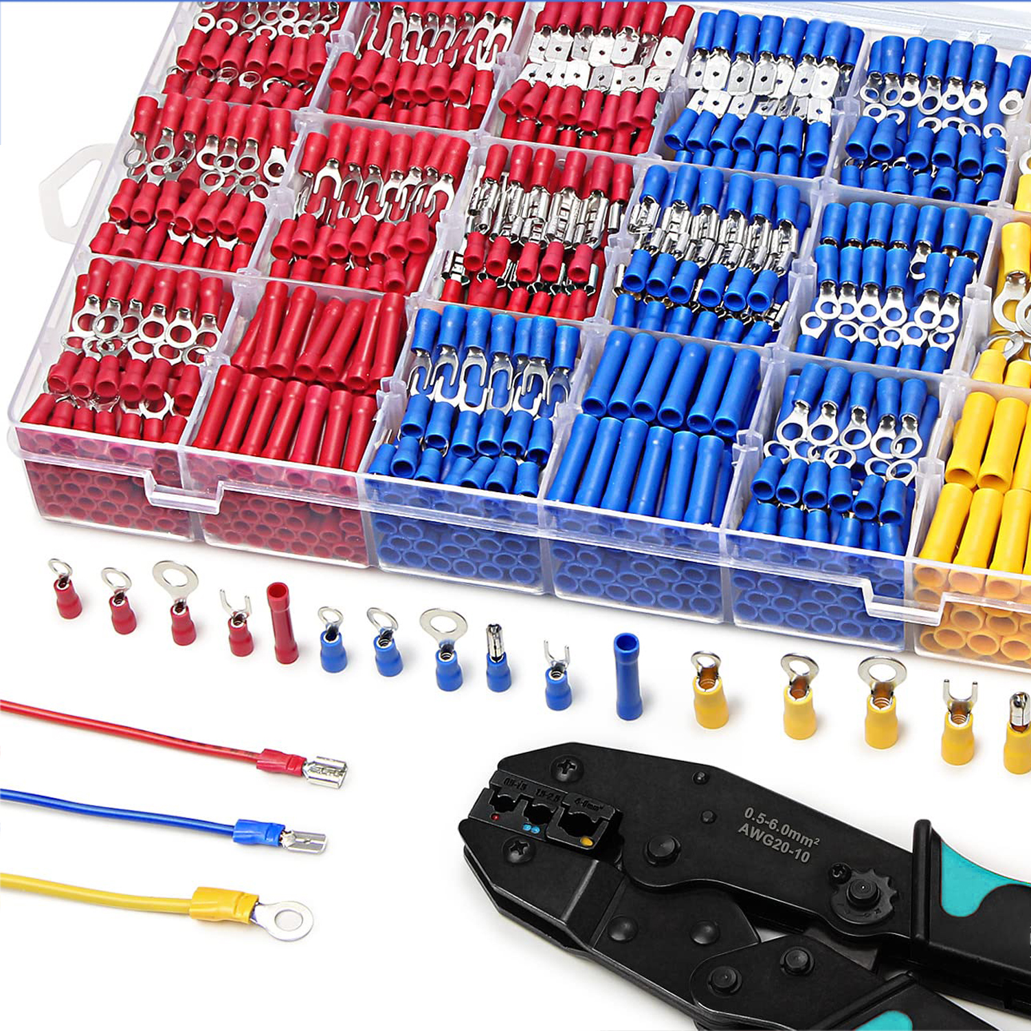 Жилой провод не изолировал терминалы кольца выдерживает устойчивое практически 540pcs