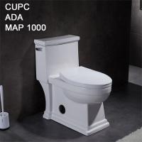 La carte de travail au plancher Watersense de toilettes de luxe de salles de bains a certifié des toilettes
