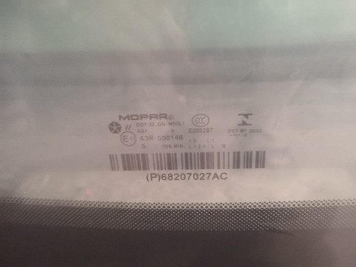 Jeep Cherokee 2016 Grand Cherokee front gear Windshields Front windshields control quality Auto glass SUV aotu glass