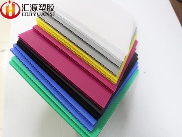 Die Cut 4mm PP Corrugated Plastic Sheets 48 x 96