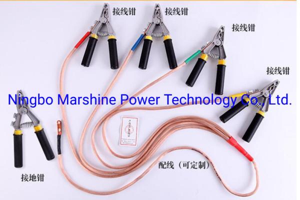 Galvanized Aluminum Portable Personal Safety Earth Wire For Power Equipment And Earthing