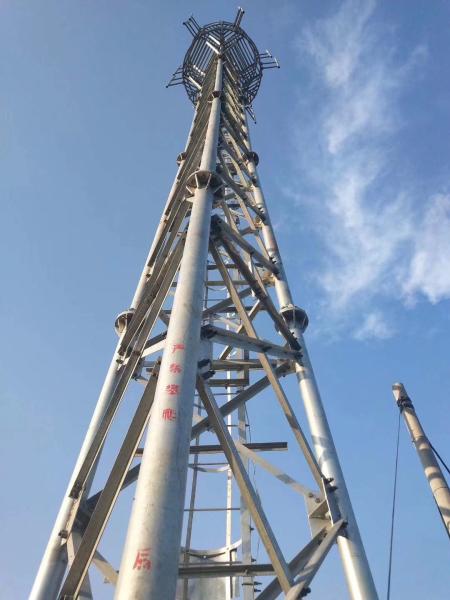 Torre de antena da G/M do aço Q235 autossuficiente para o parque
