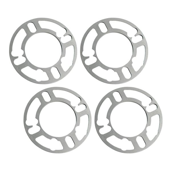 High Performance 5 Lug Rim Universal Wheel Spacers 78 Mm Diameter Cast Aluminum