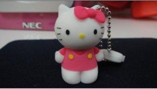 O flash bonito de USB conduz o usb dos desenhos animados de Hello Kitty