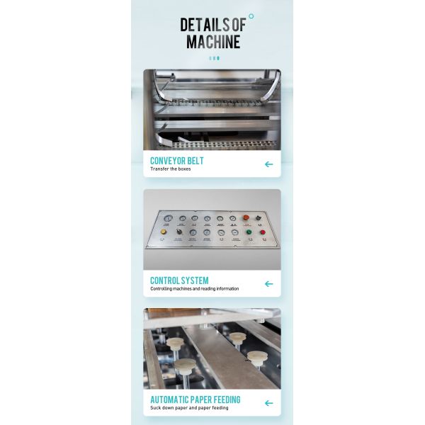 Коробка бумаги с покрытием PE делая машиной 200-400g/m обслуживание гарантии 1 года