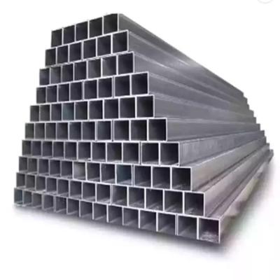 Q195 Q235 Galvanized Square Tubes Q345 Z180 Galvanised Steel Rectangular Box Section
