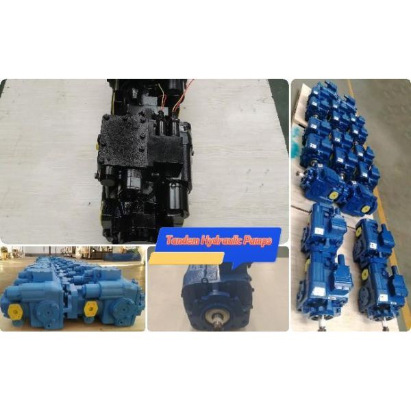 Pompes hydrauliques combinées de puissance et de précision pour l'industrie