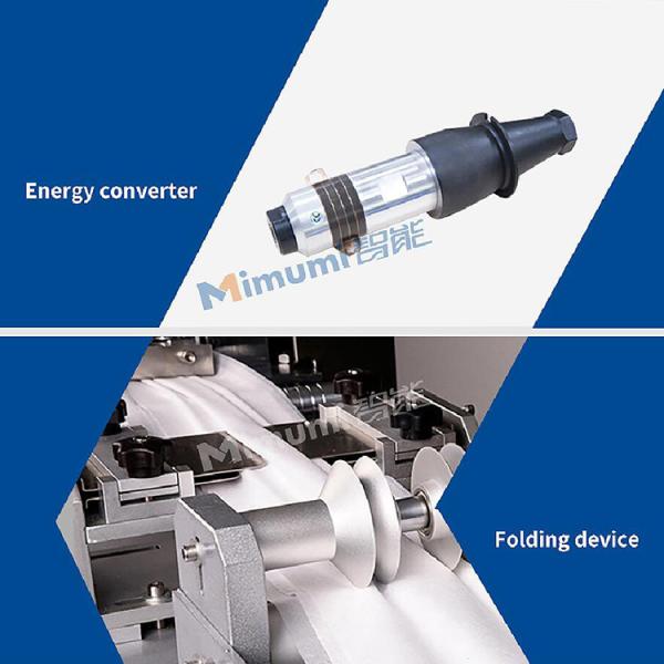 3 Ply Medical Mask Production Machine / Disposable Face Mask Machine