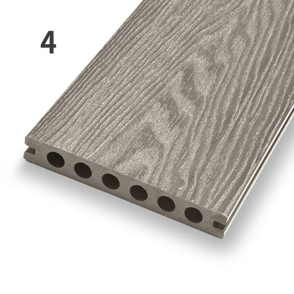 Safety WPC Hollow Board Profile Wood Plastic Composite Decking Factory
