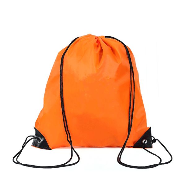 Outdoor Sports Personalised Womens Bags Cotton Drawstring Backpack