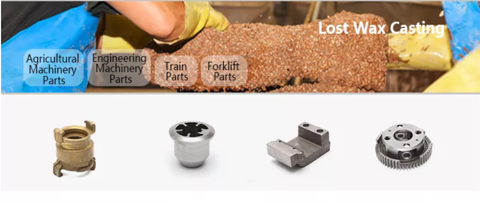Утраченные части литья воскового литья сельскохозяйственные и строительные машины