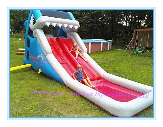 Creative Inflatable Slide In Robot Shape For Children Sliding Games (CY-M2722)