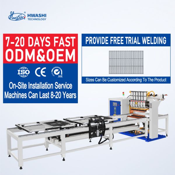 Automatic Wire Mesh Welding Machine with Three-Phase MF DC Power Supply and Double-Layer Feeder for Efficient Wire Filling