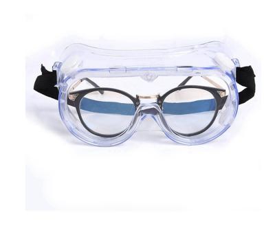 Adjustable Side Medical Safety Goggles Anti - Slip Strap For Men / Women