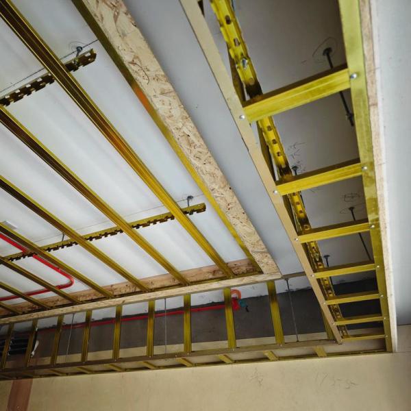 False Ceiling Light Steel Keel Profiles C Channel Gypsum Board  Metal Track For Framing