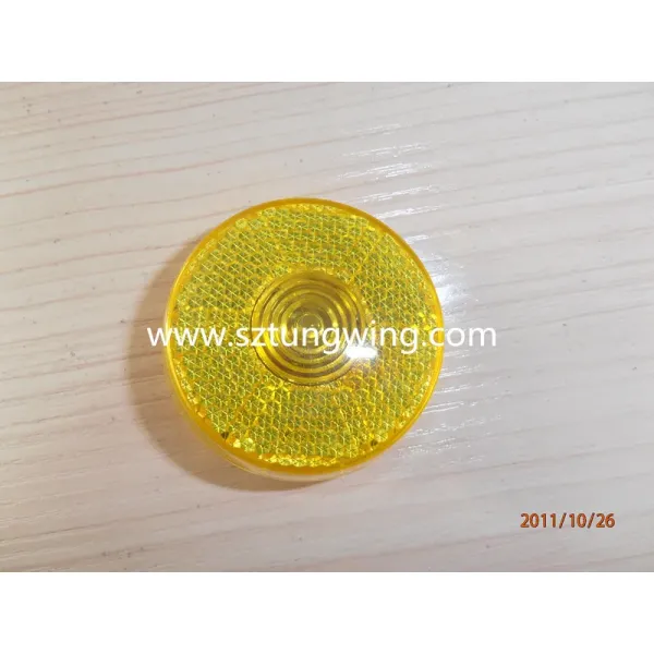 Promotional Flash Badge with Super-bright Flashing LED Custom Logo Printing and ABS Material