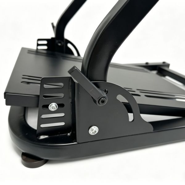 Adjustable Metal Frame Racing Simulator Cockpit For Thrustmaster Steering Wheel