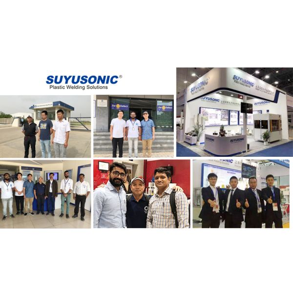 220V 100 kg Servo horizontal machine de soudage à chaud de plaque avec une garantie d'un an