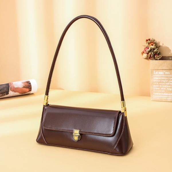 2024 NEW TRENDY RETRO HANDBAG FASHION SHOULDER BAG BAGUETTE BAG WOMEN'S BAG