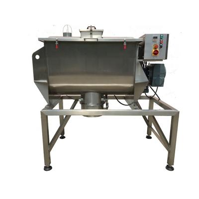 10L/Batch Horizontal Powder Ribbon Mixer Machine Mirror Polishing
