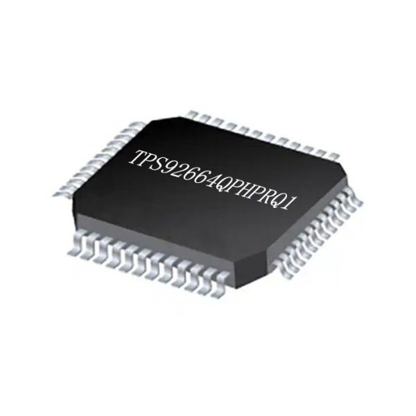 O automóvel lasca o gerente de baixo nível de ruído 48TQFP da matriz do diodo emissor de luz de TPS92664QPHPRQ1 16Channel