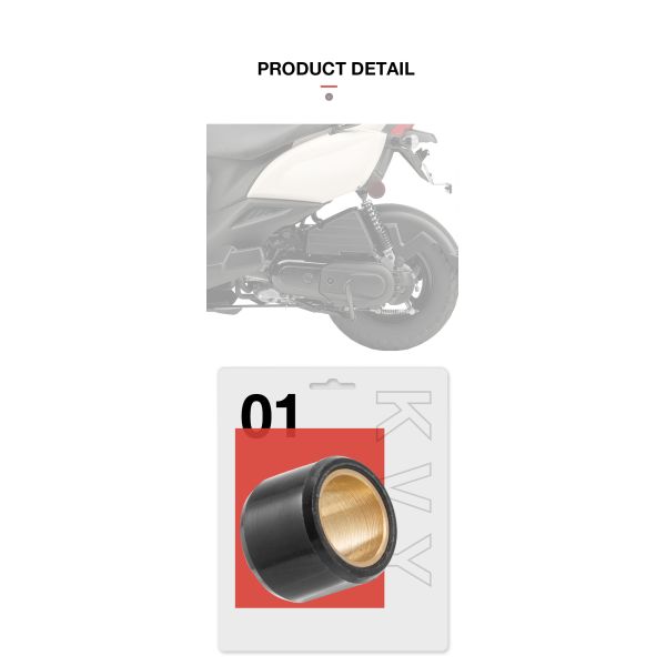 16x13mm Rongfafs Motorcycle Copper Roller Kit Variator Weights Pulley 5g for DIO-50C KVY
