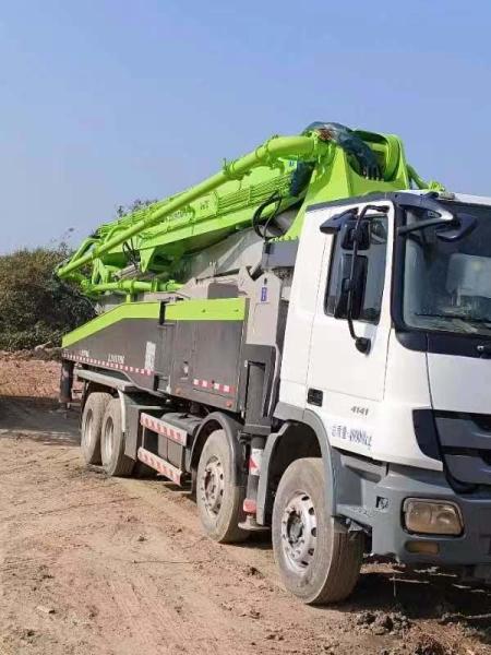 La portée verticale est de 55,1 m. Les sections de béton 5 La dernière innovation de Zoomlion en matière de pompage du béton