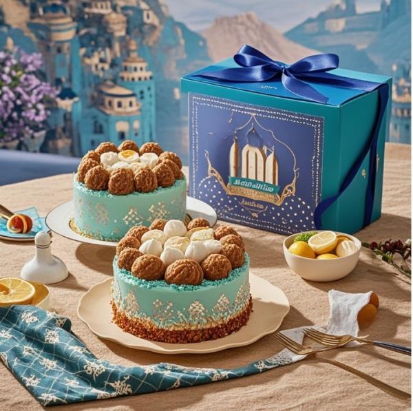 Luxury Customized Logo Baking Dessert Cake Packaging Paper Packaging Box Customized Cake Gift Box