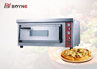 Alta temperatura comercial do controlador do temporizador da base da pedra do forno da pizza do único gás da camada
