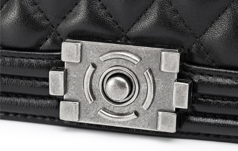 Quilted Chain Crossbody Shoulder Bag / Genuine Leather Sheepskin Bag For Women