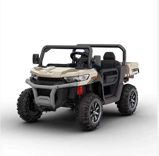 Мальчики от 8 до 13 лет ездят на строительном грузовике