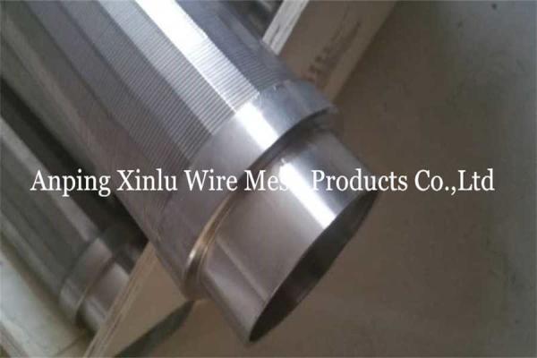 4-1/2 Slot 40 Wire Wrapped Sand Control Well Screen Pipe Corrosion Resistance