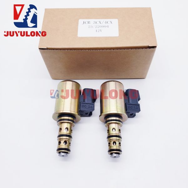 JUYULONG High Quality 3CX 4CX Hydraulic Solenoid Valve 25220994 25/220994 25-220994 12V for JCB