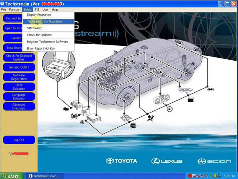 Ferramenta de diagnóstico automático tudo em um para Benz C6, BMW ICOM, JLR, VAS, HONDA, TOYOTA, PIWIS, Subaru, , GM, Ford, MAZDA