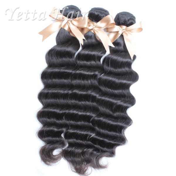 Loose Deep Wave Brazilian 7A Virgin Hair 22 Inch No Mixture
