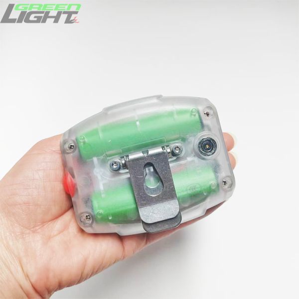 Nuevo Mini Mining Hard Hat Light 23000lux IP68 Led Miner Lamp 7Ah Recargable 4.4W lámpara de tapa de minería de alto brillo