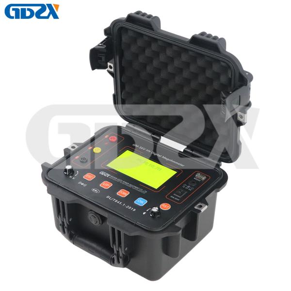 GM-5kV  Continuously Adjustable Insulation Resistance Meter Tester Digital Megger