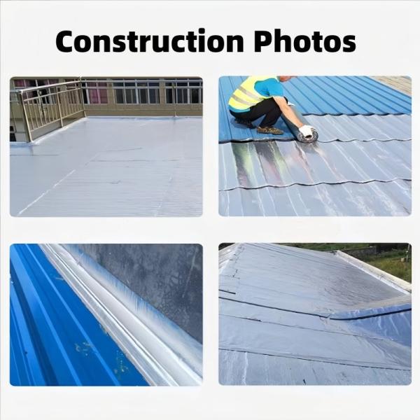 Custom Butyl Rubber Waterproofing Membrane For Roof Terrace
