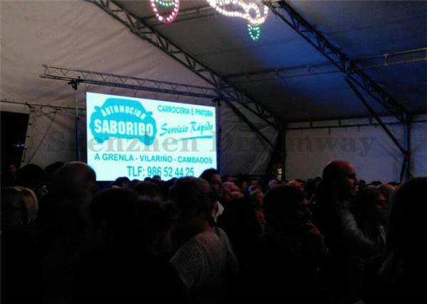 P6 SMD2727 High Brightness LED Panel , Indoor Rental LED Display 1000 Nits